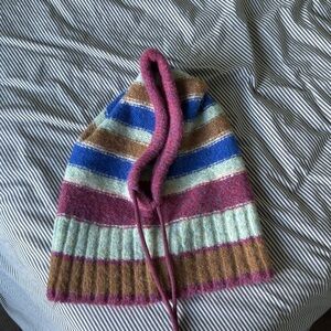 Free People Colorful Balaclava